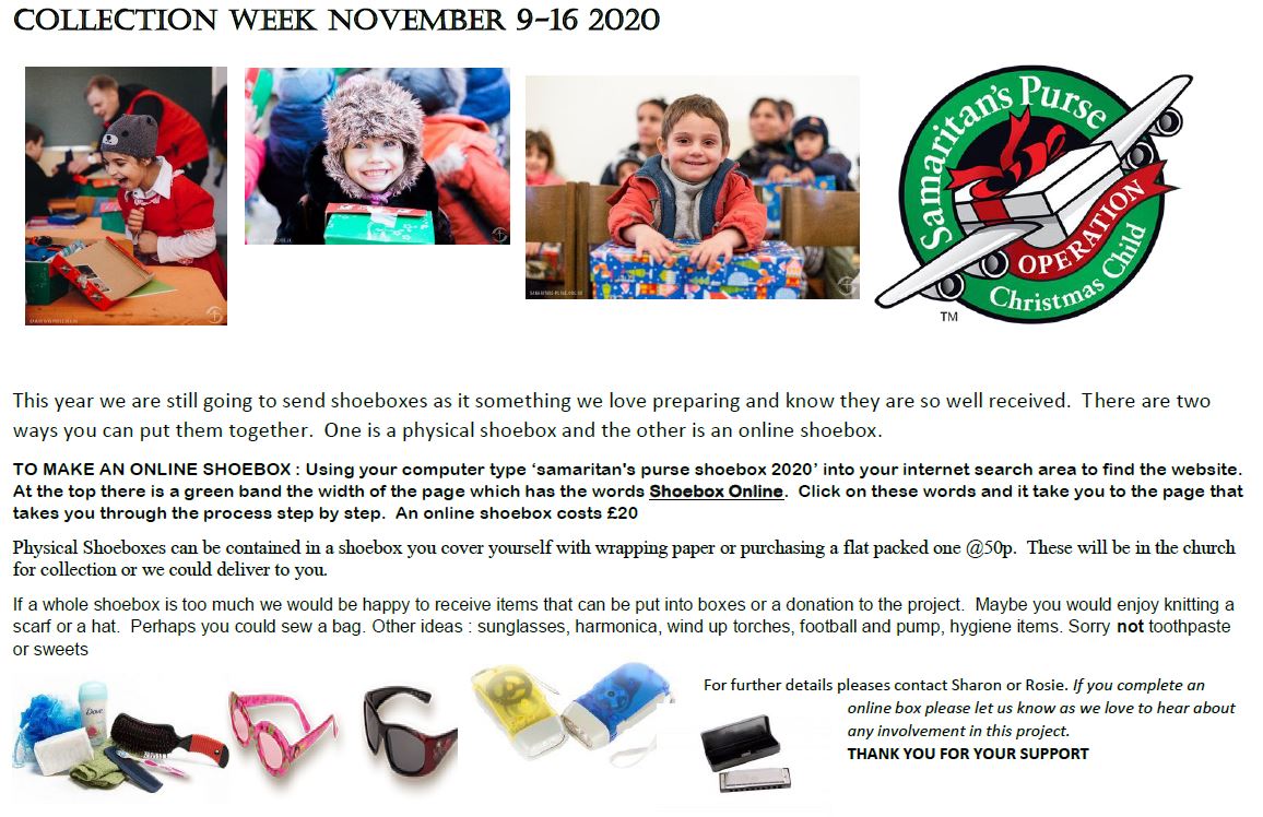 Shoebox Appeal